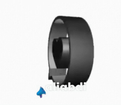 Black Ring With Heart And Aliabadi GIF