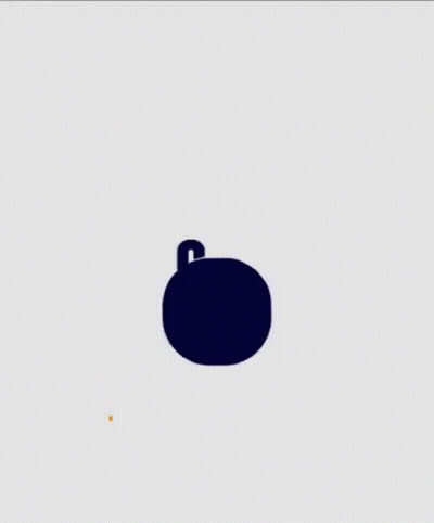 Black Ring With Heart Inside Aliabadi GIF