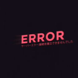 Black Screen Error Warning GIF
