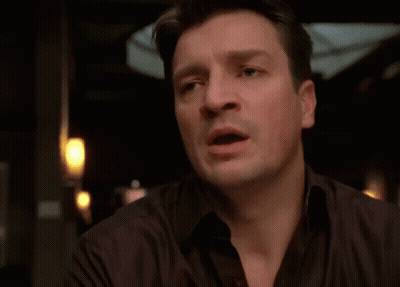 Black Shirt Man Making Funny Face Holding Meat GIF