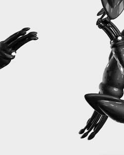 Black Squid Ink Splatter GIF