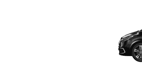 Black Van With Hencex Logo Sticker