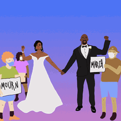 Black Wedding March GIF