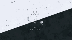 Black White Background Life Death GIF