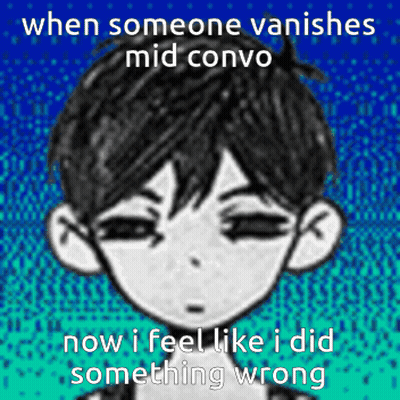 Black White Boy Quote Vanishes Mid Convo GIF