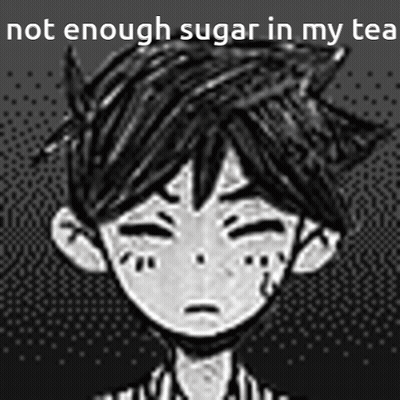 Black White Boy Saying Not Enough Sugar Tea GIF