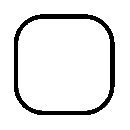 Black White DNA Structure Square Sticker
