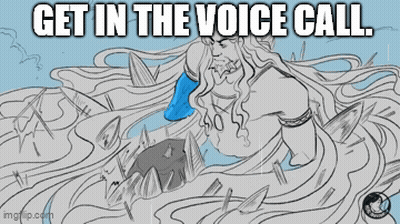 Black White Man In Water Get Voice Call GIF
