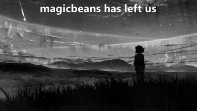 Black White Person Field Magicbeans Has Left Us GIF