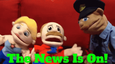 Black White Person Laying Saying She Watched News GIF