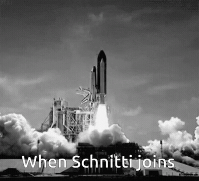Black White Space Shuttle Launch When Schnitti Joins GIF