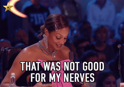 Black White Woman Says Getting On My Nerves GIF