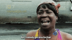 Black Woman Shaking Her Head Get Somebody Else To Do It GIF