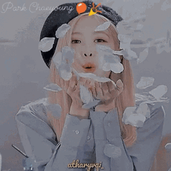 Blackpink Rose Happy Birthday GIF