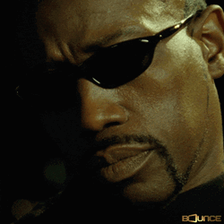 Blade Agreeing Always Bet On Black GIF