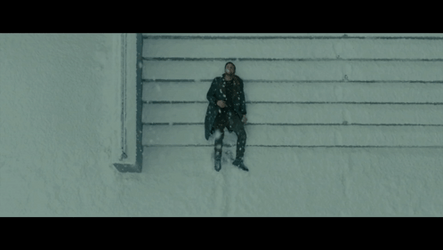 Blade Runner 2049 Officer K Lying In Stairs GIF