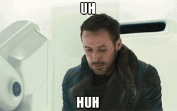 Blade Runner 2049 Officer K Uh Huh GIF
