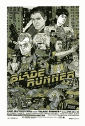 Blade Runner Art Poster Shaking GIF