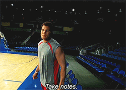 Blake Griffin Saying Take Notes GIF