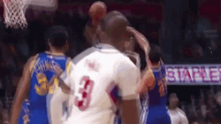 Blake Griffin Shaq Dunking GIF