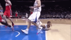 Blake Griffin Slide On Court Slide GIF