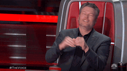 Blake Shelton Excited Yes The Voice GIF