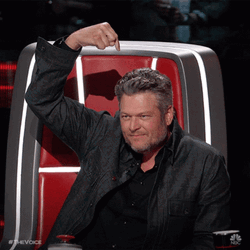 Blake Shelton Raising Hand Pick Me GIF