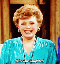 Blanche Devereaux Nervous Laugh GIF