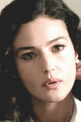 Blank Face Monica Bellucci GIF