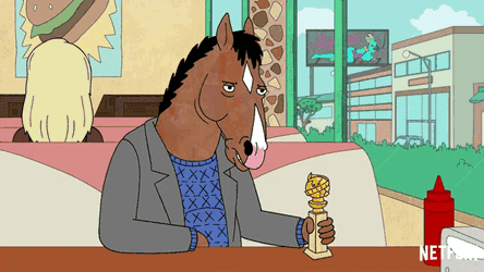 Blank Stare Not Amused GIF