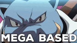 Blastoise Inleashing Mega Based Pokemon GIF