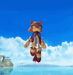 Blaze The Cat In Air GIF