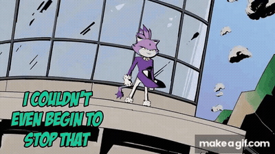 Blaze The Cat Saying I Couldn't Even Begin To Stop That GIF