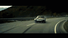 Blazing Car Fastly Drifting GIF