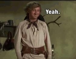 Blazing Saddles Excited Gene Wilder Smiling GIF
