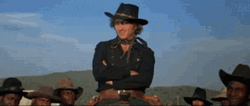 Blazing Saddles Gene Wilder Firing Gun GIF