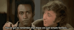 Blazing Saddles Jim Talking To Bart GIF