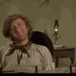 Blazing Saddles Jim Wacko Kid Deary Dear GIF