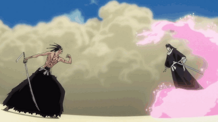 Bleach Yammay Kenpachi GIF