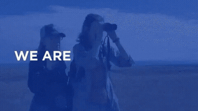 Bleed Blue On Black GIF