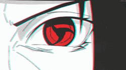 Bleeding Eye Amaterasu Itachi GIF