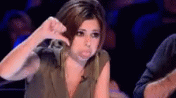 Bleh Thumbs Down Boo GIF