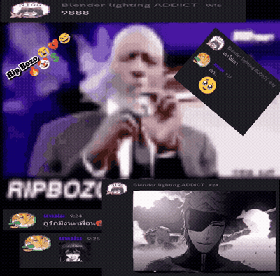 Blender Lighting Addict Man In Suit Holding Microphone GIF