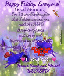 Blessed And Happy Friday GIF