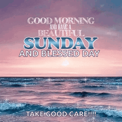 Blessed Beautiful Sunday Shimmering Sea GIF