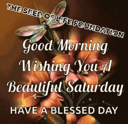 Blessed Day Beautiful Saturday Greetings GIF