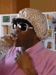 Blessed Day Gay In PInk Robe GIF