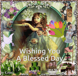 Blessed Day Morining Sis Butterfly In Rain GIF