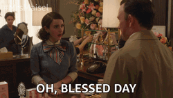Blessed Day Pretty Lady To Man GIF