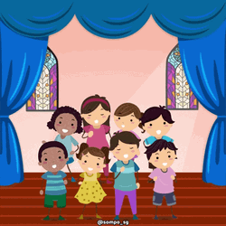 Blessed Good Friday With Children GIF